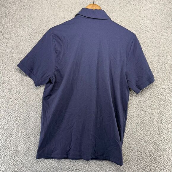 Flint Firebirds Polo Shirt Men's Medium Blue Embroidered Logo Under Armour Golf - Picture 6 of 9